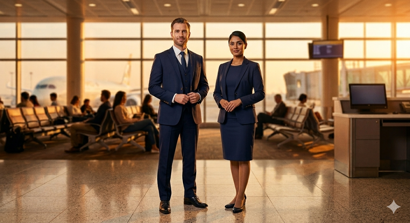 aerohub, cabin crew training, agentes de aeropuerto, uruguay